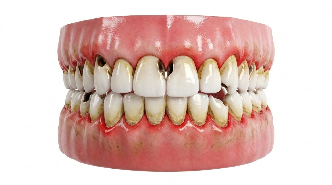 Disease progression teeth model